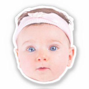 Custom Face Stickers Personalised Face Photo