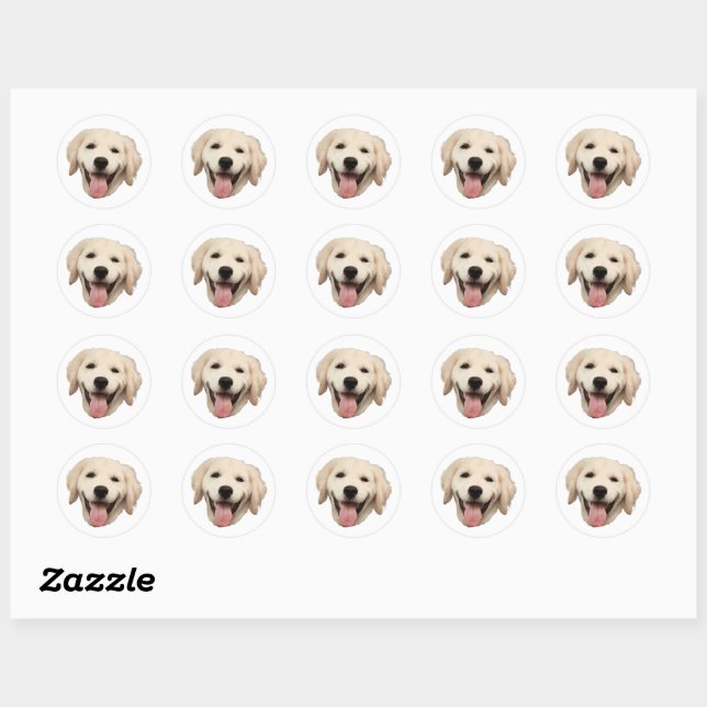 Custom Face Stickers Personalised Face Photo (Sheet)