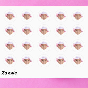 Custom Face Stickers Personalised Face Photo