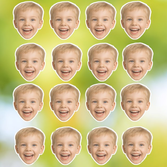 Custom Face Stickers Personalised Photo Face (Creator Uploaded)
