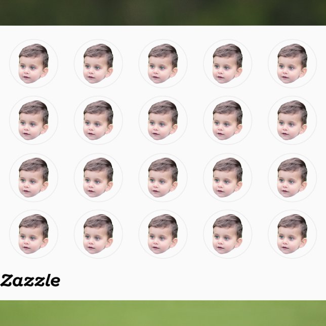 Custom Face Stickers Personalised Picture Photo (Creator Uploaded)