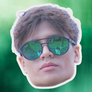 Custom Face Stickers, Personalised Stickers, Face