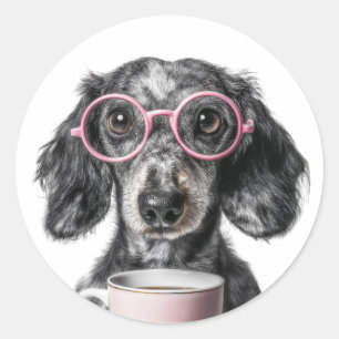 Custom Face Stickers Personalized Dog Face Photo