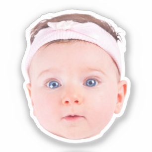 Custom Face Stickers Personalized Face Photo