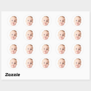 Custom Face Stickers Personalized Face Photo