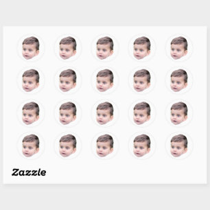 Custom Face Stickers Personalized Picture Photo