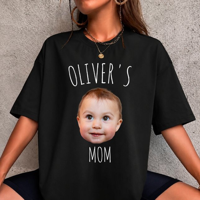 Custom Face Tshirt Personalised Photo & Text Tee (Creator Uploaded)