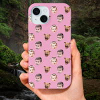 Custom Face, Unique Family Gift 3 Photos Face