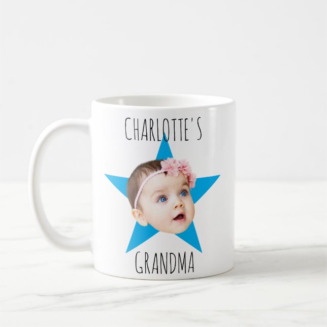 Custom Face Unique Office Gift For Friends Christm Coffee Mug (Left)