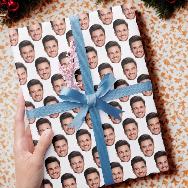 Custom Face Wrapping Paper, Custom Face Gift Wrap (Creator Uploaded)