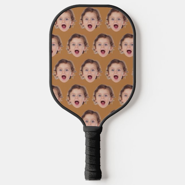 Custom Faces Pickleball Paddle, Personalized Paddle (Front)