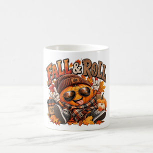 Custom Fall Pumpkin T Shirt, Graphic Coffee Mug