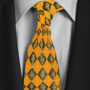 Custom Family 16-Photo Pattern Tie
