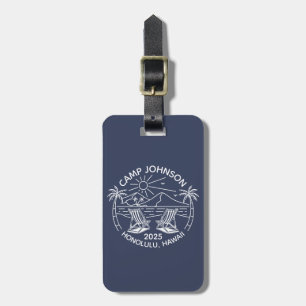 Custom Family Beach Vacation Group Matching Luggage Tag