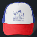 Custom Family Beach Vacation Group Matching  Trucker Hat<br><div class="desc">Make your custom family beach vacation unforgettable with this custom matching family trip group t-shirt! This t-shirt is ideal for summer getaways and group photos.</div>
