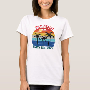 Custom Family Beach Vacation T-Shirt