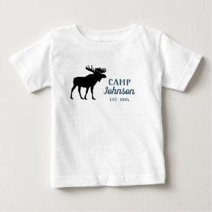 Custom Family Camp Moose T-Shirt