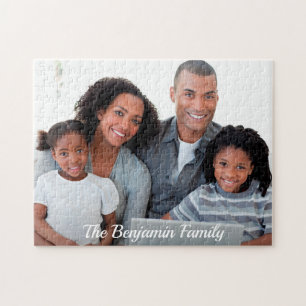 Custom Family Children Kids Photo Personalise Jigsaw Puzzle