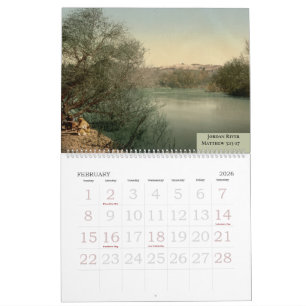 Custom Family Christian New Testament Church  Cale Calendar