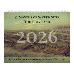Custom Family Christian New Testament Planner  Calendar