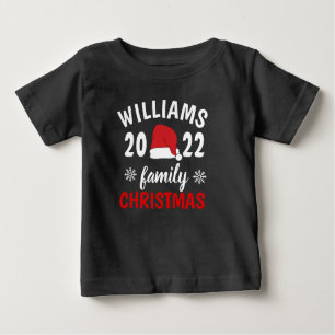 Custom Family Christmas 2022  Baby T-Shirt