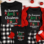 Custom Family Christmas Making Memories Together T-Shirt<br><div class="desc">Celebrate the holiday season in style with our Custom Family Christmas Making Memories Together T-Shirt. This shirt is not just a piece of clothing but a symbol of the special moments you'll create with your loved ones during this festive time. Designed to help you make memories together, this custom family...</div>