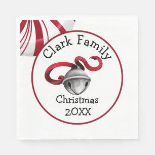 Custom Family Christmas Napkin