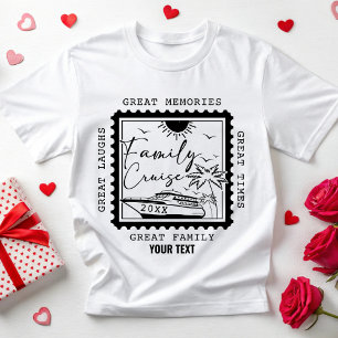 Custom Family Cruise 2025 Vacation Cruise Squad T-Shirt