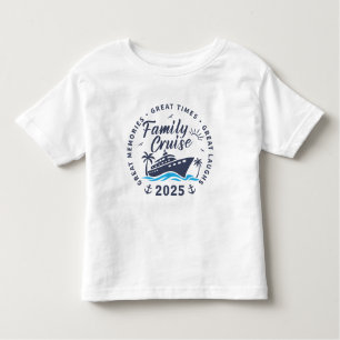 Custom Family Cruise Group Matching Cruise Trip Toddler T-Shirt