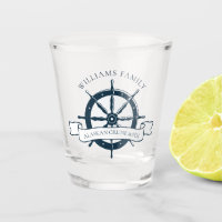 Custom Family Cruise Ship Vintage Nautical Wheel