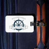Custom Family Cruise Ship Wheel Nautical Vacation