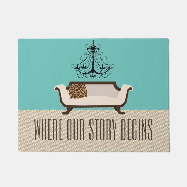 Custom Family Doormat (Front)