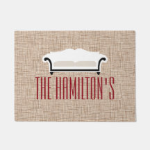Custom Family Doormat