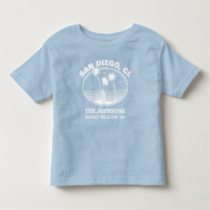Custom Family Friends Beach Vacation Matching Toddler T-Shirt