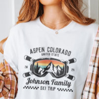 Custom Family Friends Ski Trip Group Matching 