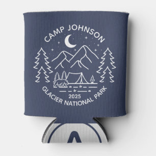 Custom Family Group Matching Camping Can Cooler