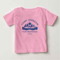 Custom Family Lake Camping Vacation Group Matching