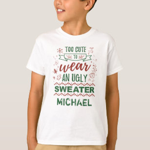 Custom Family Matching Christmas Holiday T-Shirt