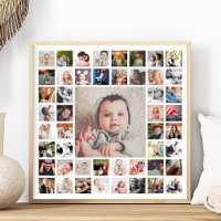 Custom Family Memories Photo Collage Personalised