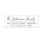 Custom Family Name and Return Address Handwritten
