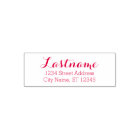 Custom Family Name and Return Address Whimsy font