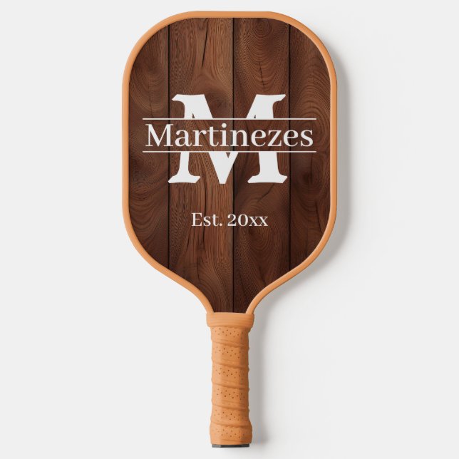 Custom Family Name Pickleball Paddle (Front)