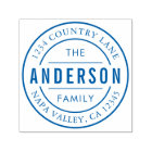 Custom Family Name Return Address