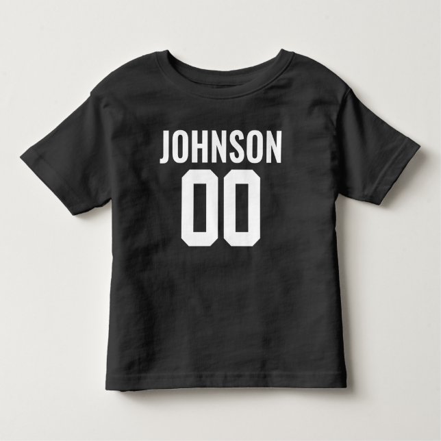 Custom Family Name Toddler T-Shirt (Front)