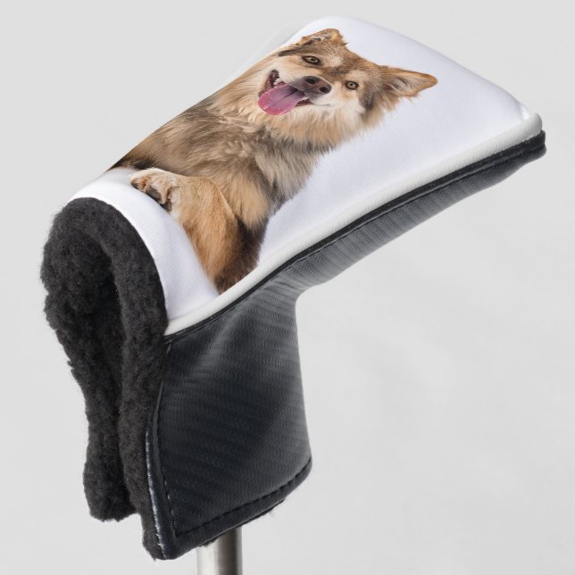 Custom Family Pet Photo Golf Head Cover (3/4 Front)