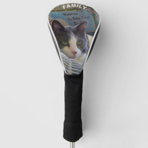 Custom Family Pet Photo Golf Head Cover