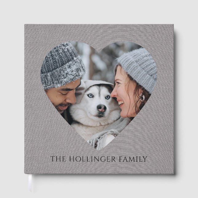 Custom Family Photo Album Book (Front)