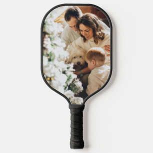 Custom Family Photo Christmas Gift Pickleball Paddle