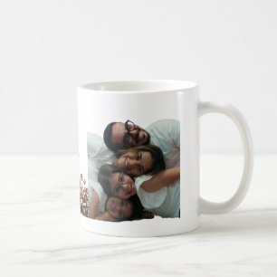 Custom Family Photo Coffee Mug for Mum with Coffee