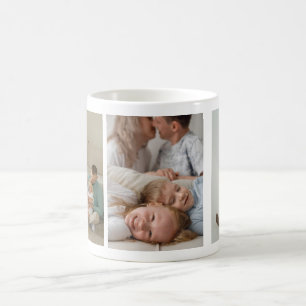 Custom Family Photo Collage Coffee Mug